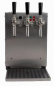 Preview: Getränkedurchlauferhitzer 3-leitig 3 kW mit integriertem Luftkompressor, Edelstahl