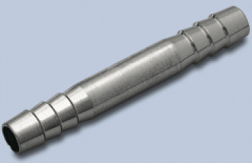 Schlauchverbinder - Doppeltülle 7 mm aus CNS