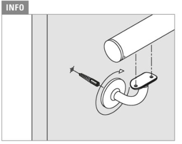 Preview: Handlaufstuetze für Glasmontage, Modell 121, 8 - 12,76 mm maße.JPG