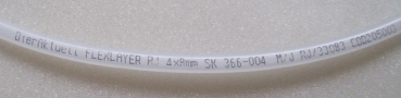 CO2- und Getränkeschlauch NW 4 mm milchig SK 366-004